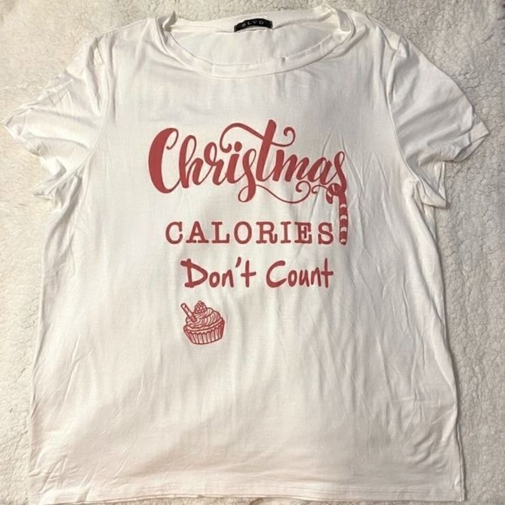 Christmas Calories Don’t Count Tee